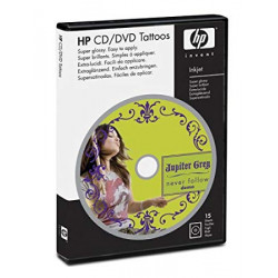 CD/DVD Tattoos Glossy 15 Pack