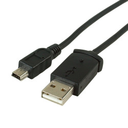 USB A to Mini B Upload Cable